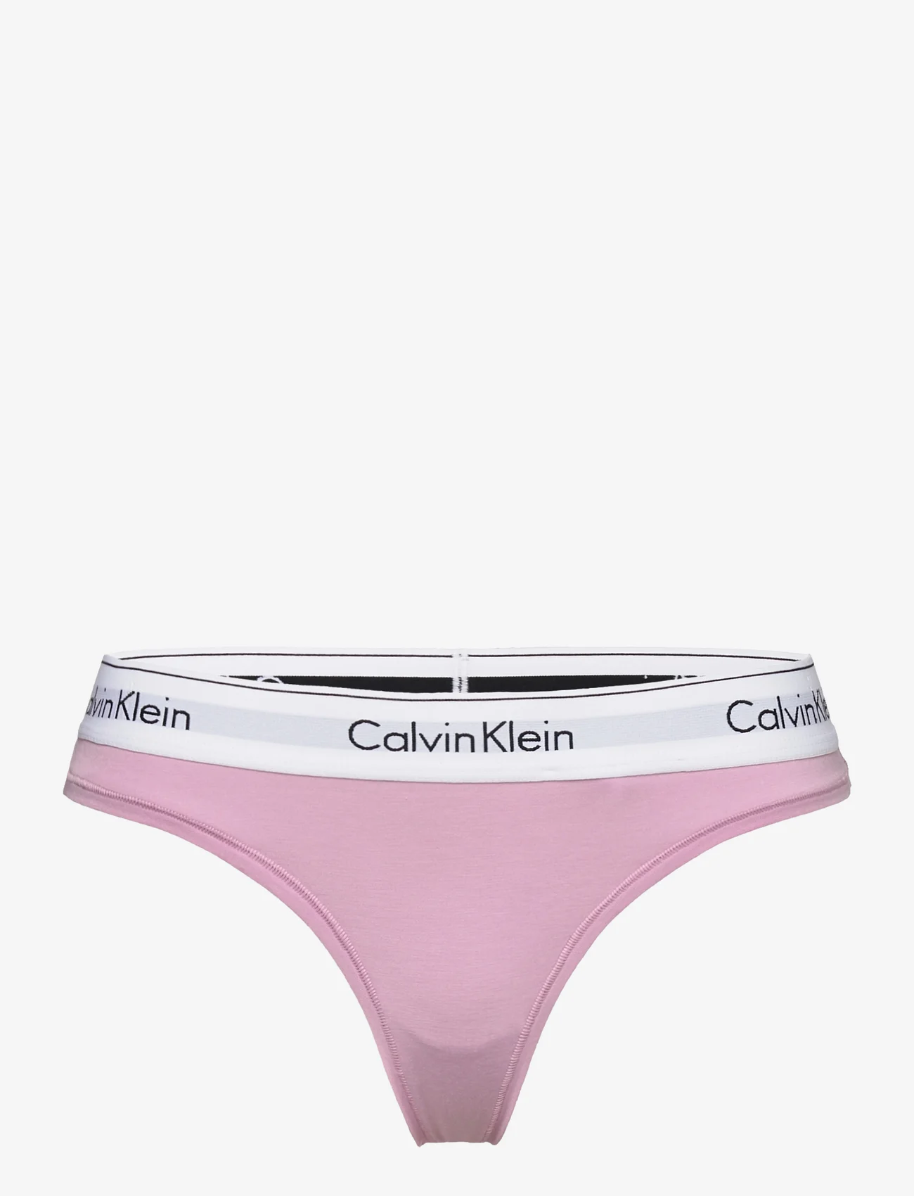 Calvin Klein - THONG - zemākās cenas - mauve mist - 0