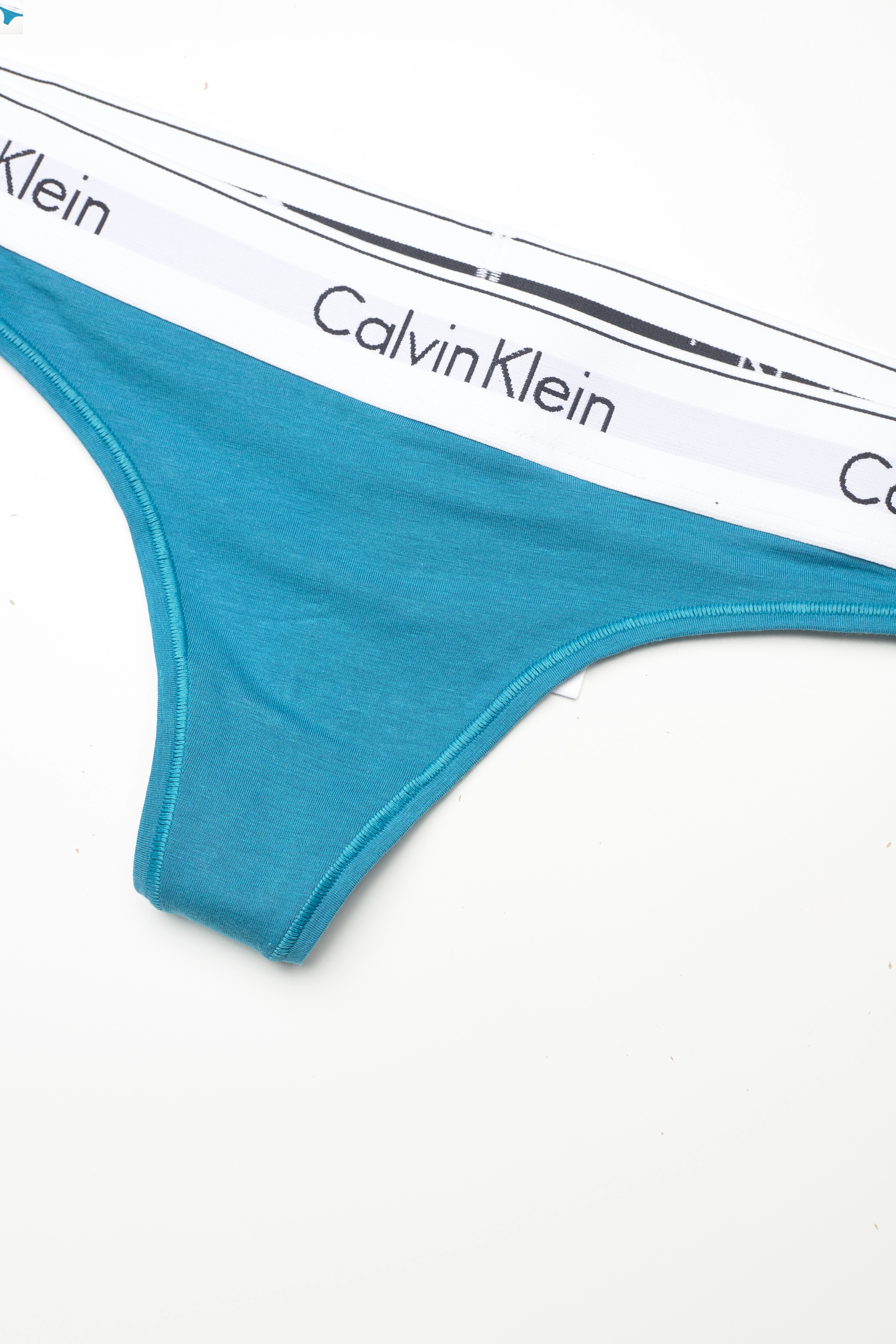 Calvin Klein - THONG - lägsta priserna - tapestry teal - 2