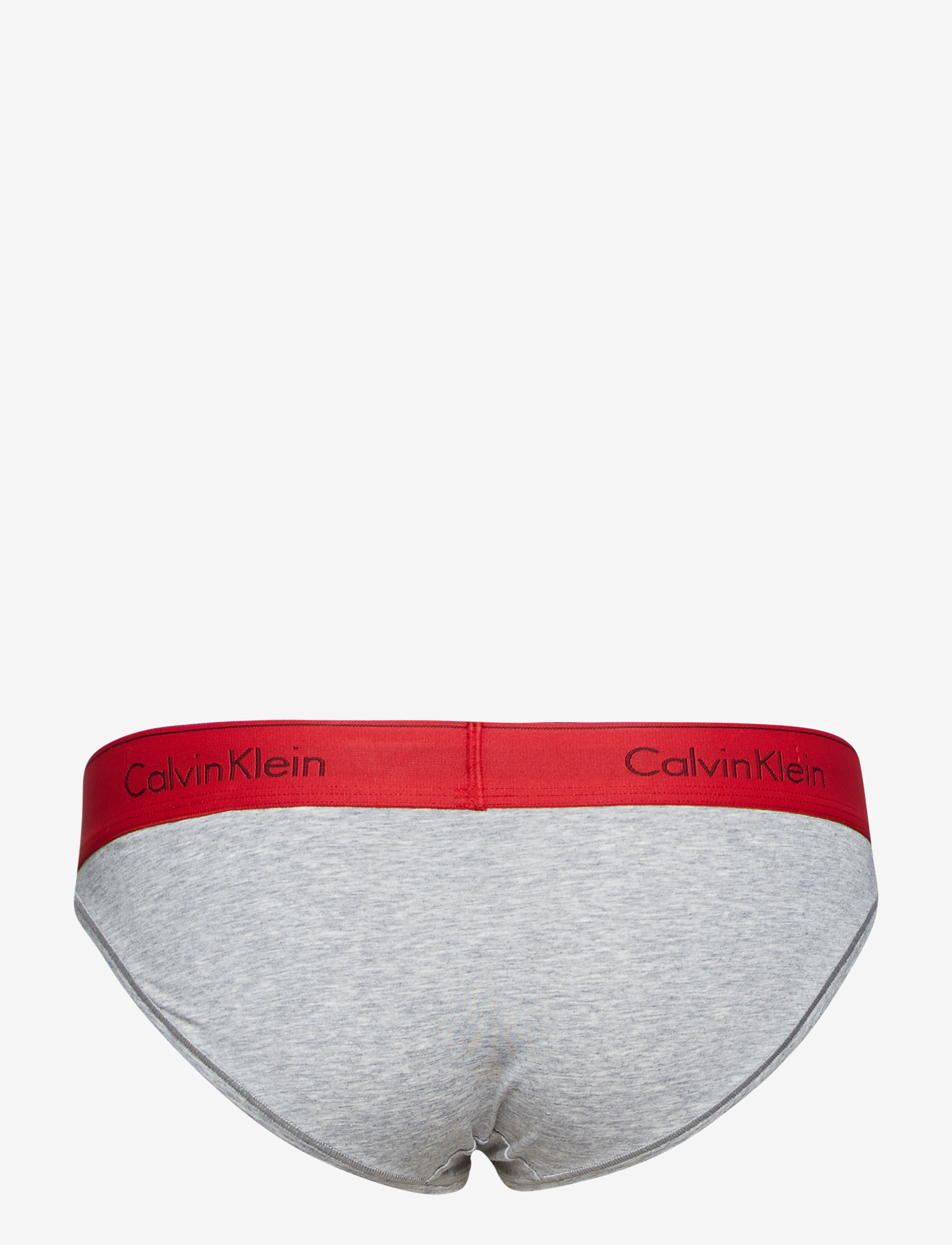 Calvin Klein - BIKINI - lowest prices - grey heather w/ manic red wb - 1