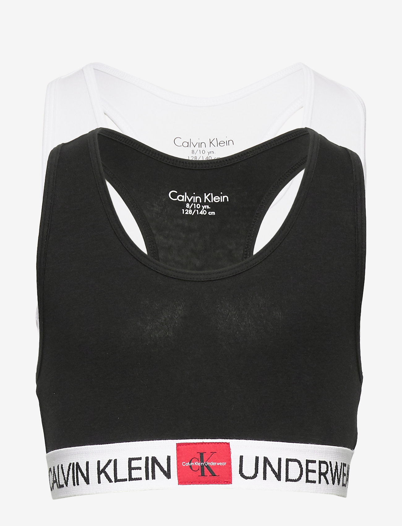 Calvin Klein - 2PK BRALETTE - 1white/1black - 0