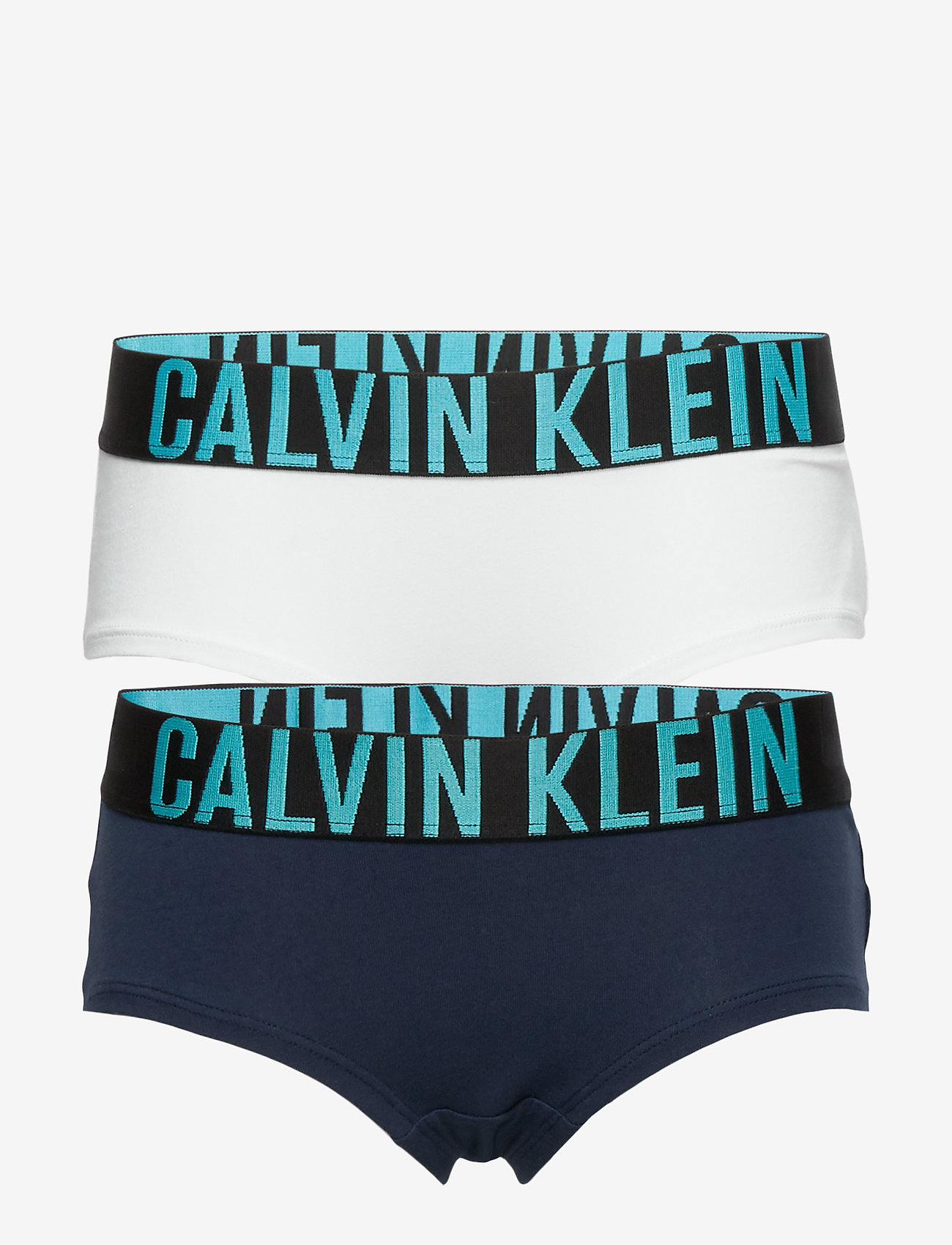 Calvin Klein - 2PK SHORTY - 1blackiris/1white - 0