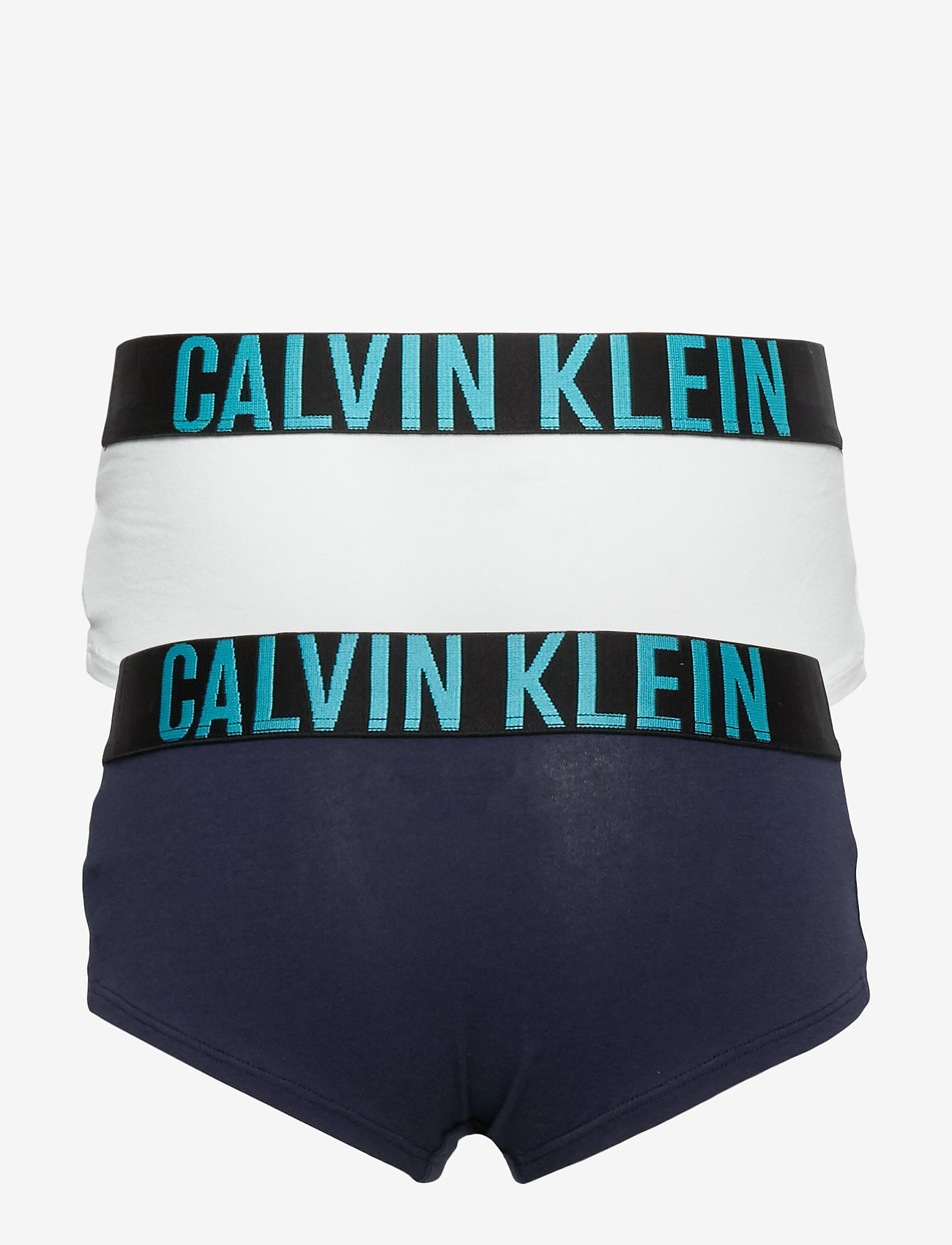 Calvin Klein - 2PK SHORTY - 1blackiris/1white - 1