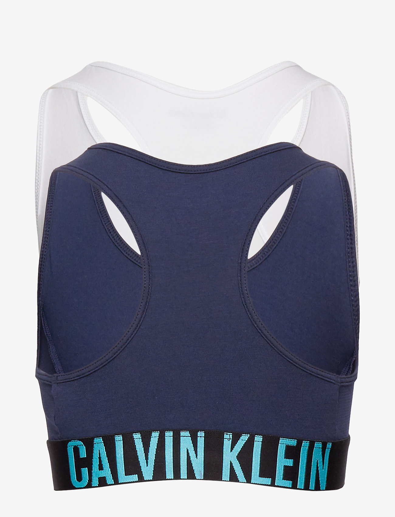 Calvin Klein - 2PK BRALETTE - 1blackiris/1white - 2