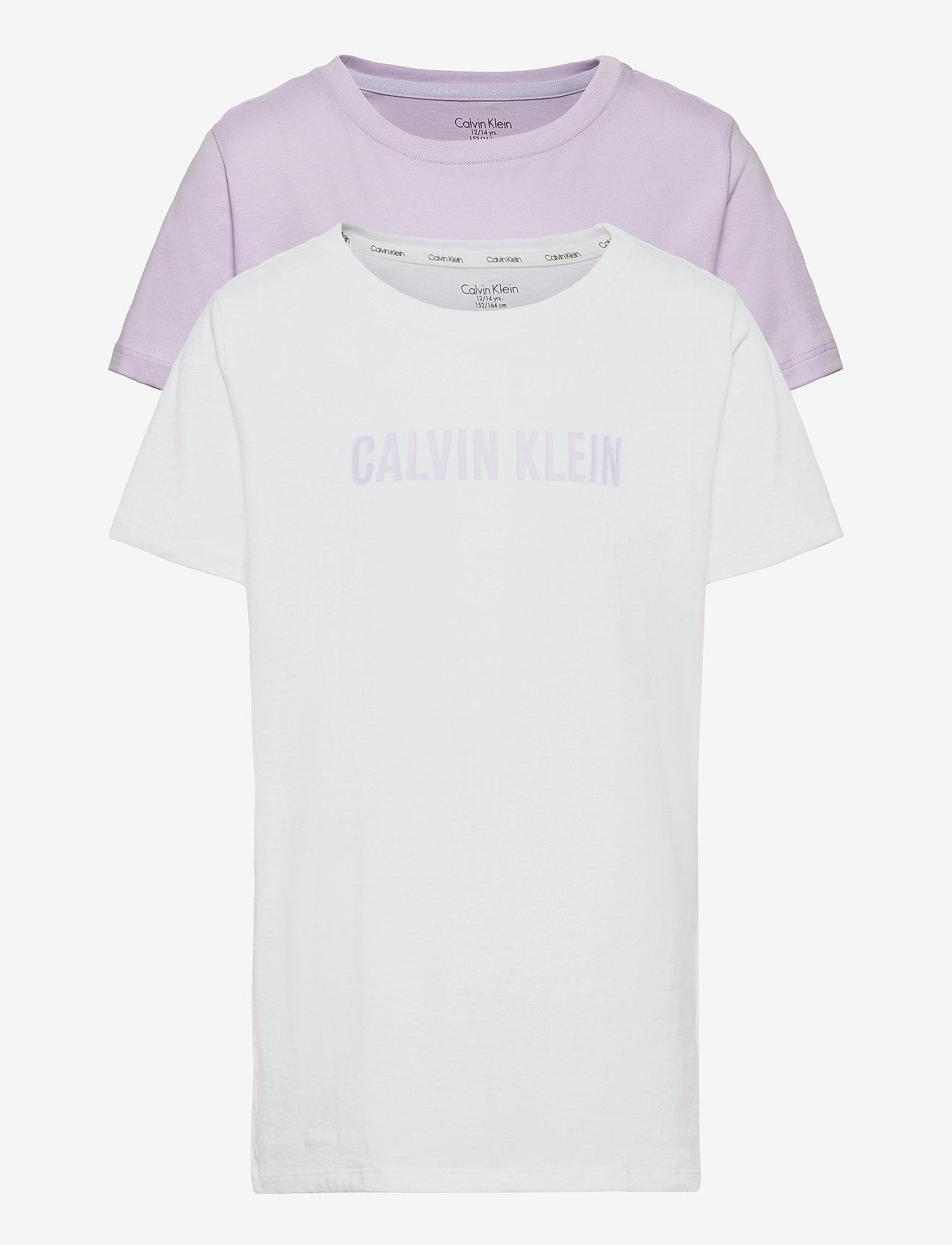Calvin Klein - 2PK TEES - lavenderice/pvhwhite - 0