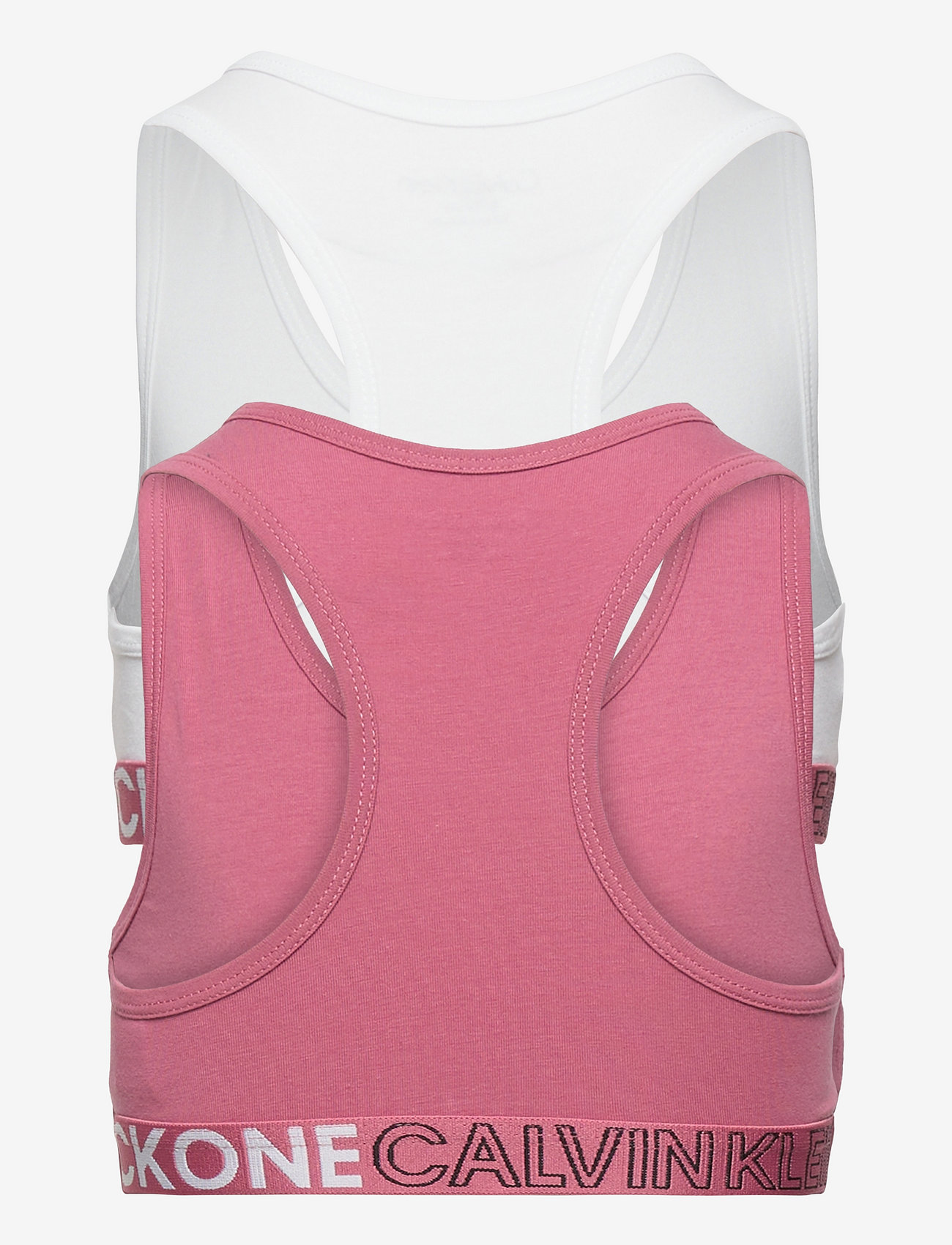 Calvin Klein - 2PK BRALETTE - berryblush/pvhwhite - 2