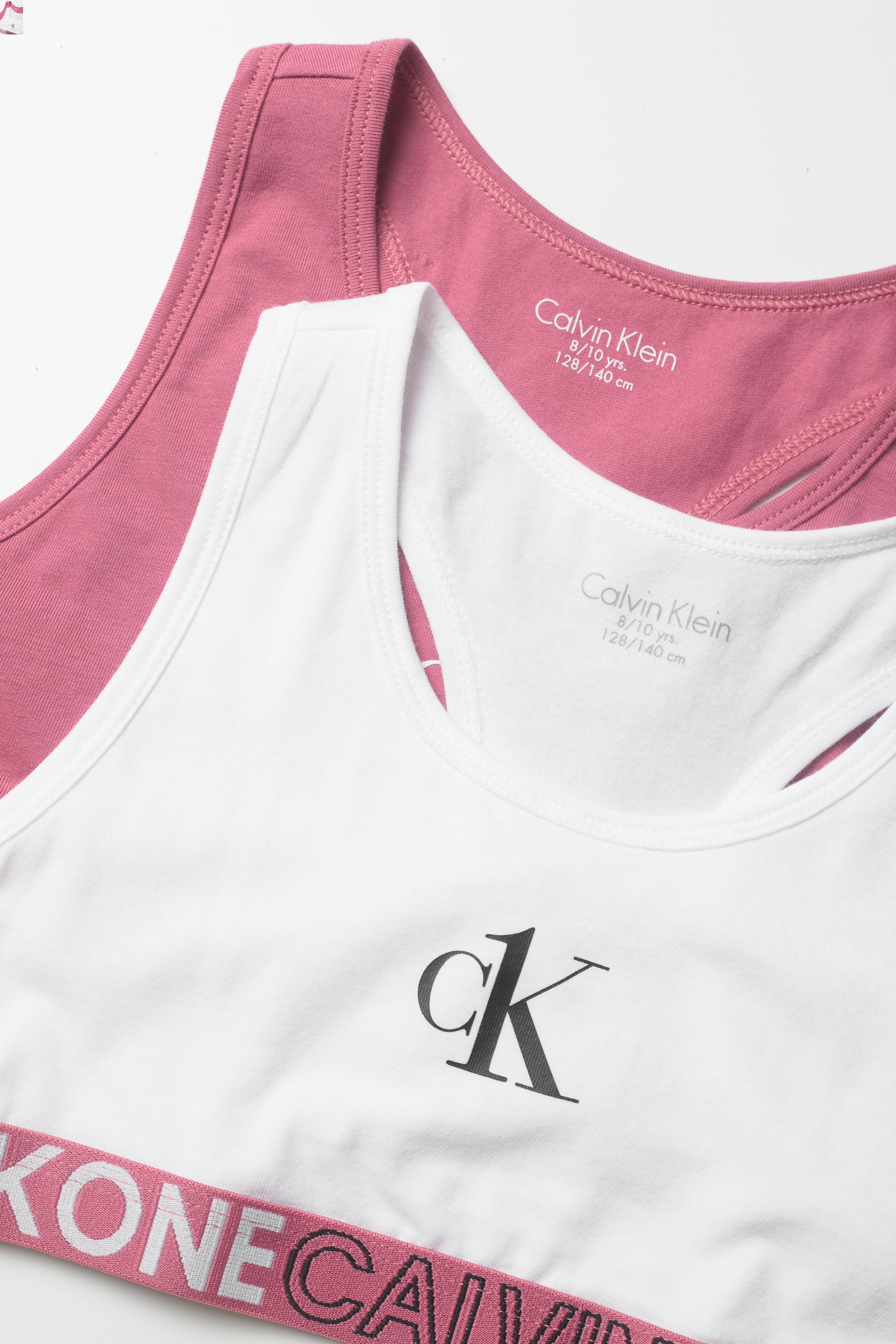 Calvin Klein - 2PK BRALETTE - berryblush/pvhwhite - 1