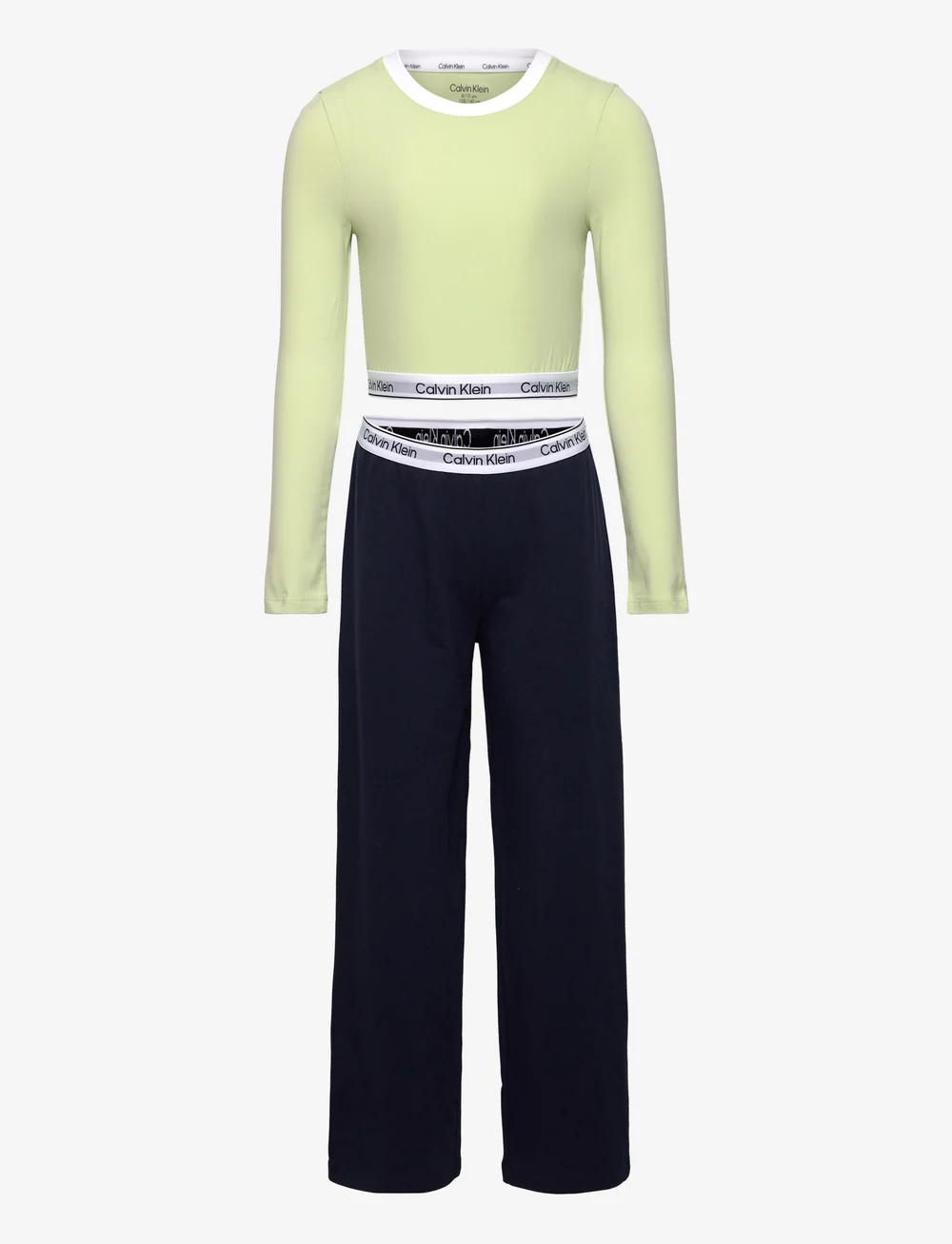 Calvin Klein Knit Pj Set ls pant Clothing Boozt