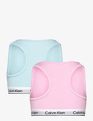Calvin Klein - 2PK BRALETTE - mažiausios kainos - tearosemauve/powdersky - 2