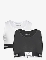 Calvin Klein - 2PK BRALETTE - lägsta priserna - pvhwhite/pvhblack - 0