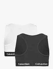 Calvin Klein - 2PK BRALETTE - najniższe ceny - pvhwhite/pvhblack - 2