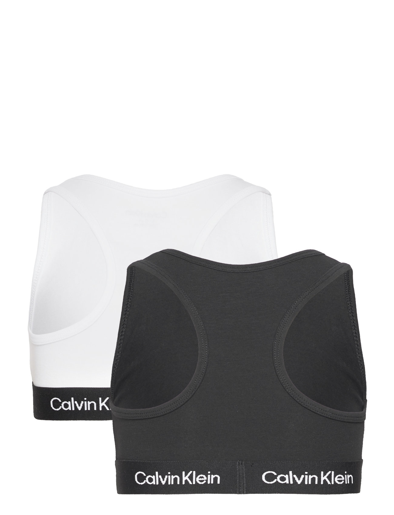 Calvin Klein - 2PK BRALETTE - pvhwhite/pvhblack - 2