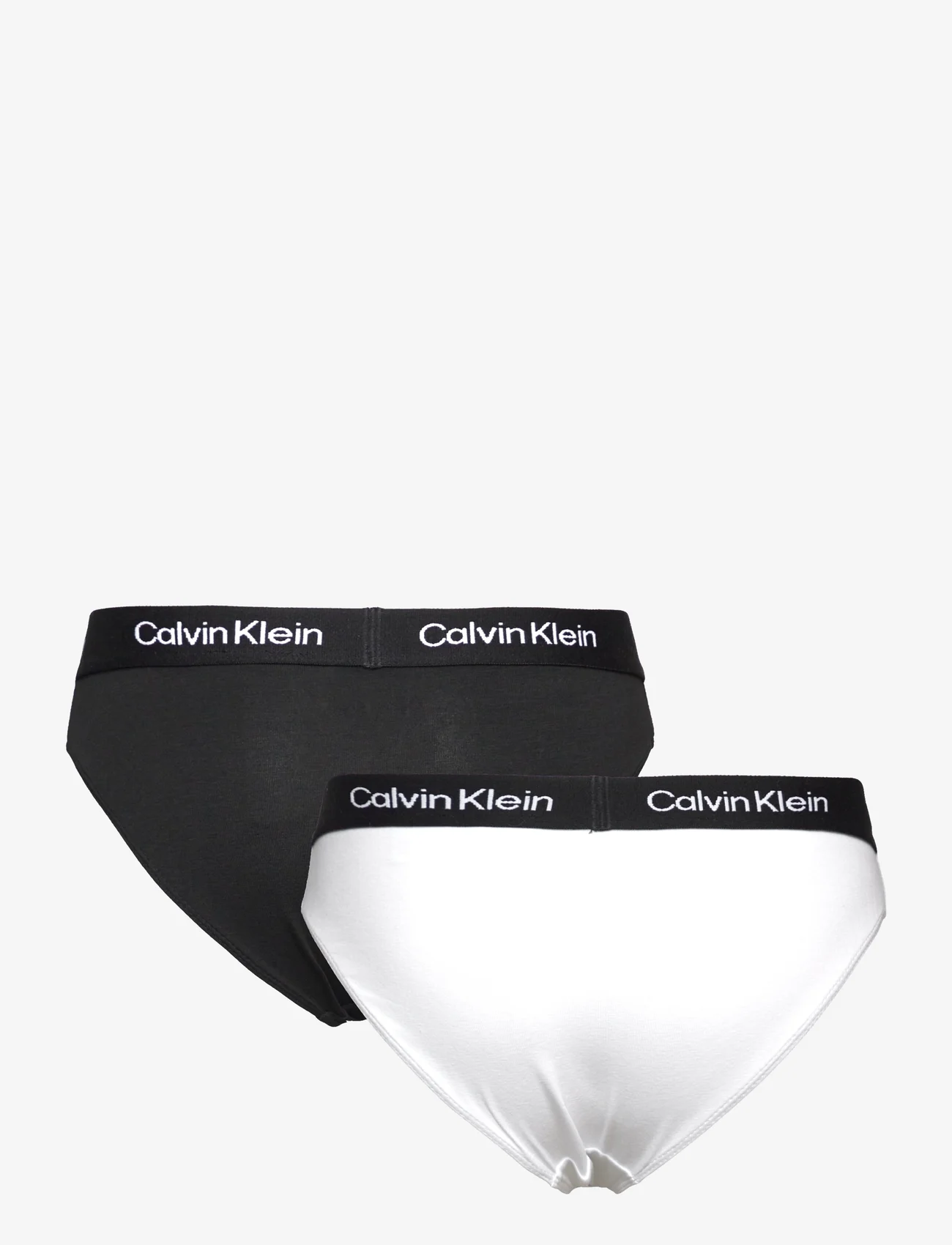 Calvin Klein - 2PK BIKINI - dolna bielizna - pvhwhite/pvhblack - 1