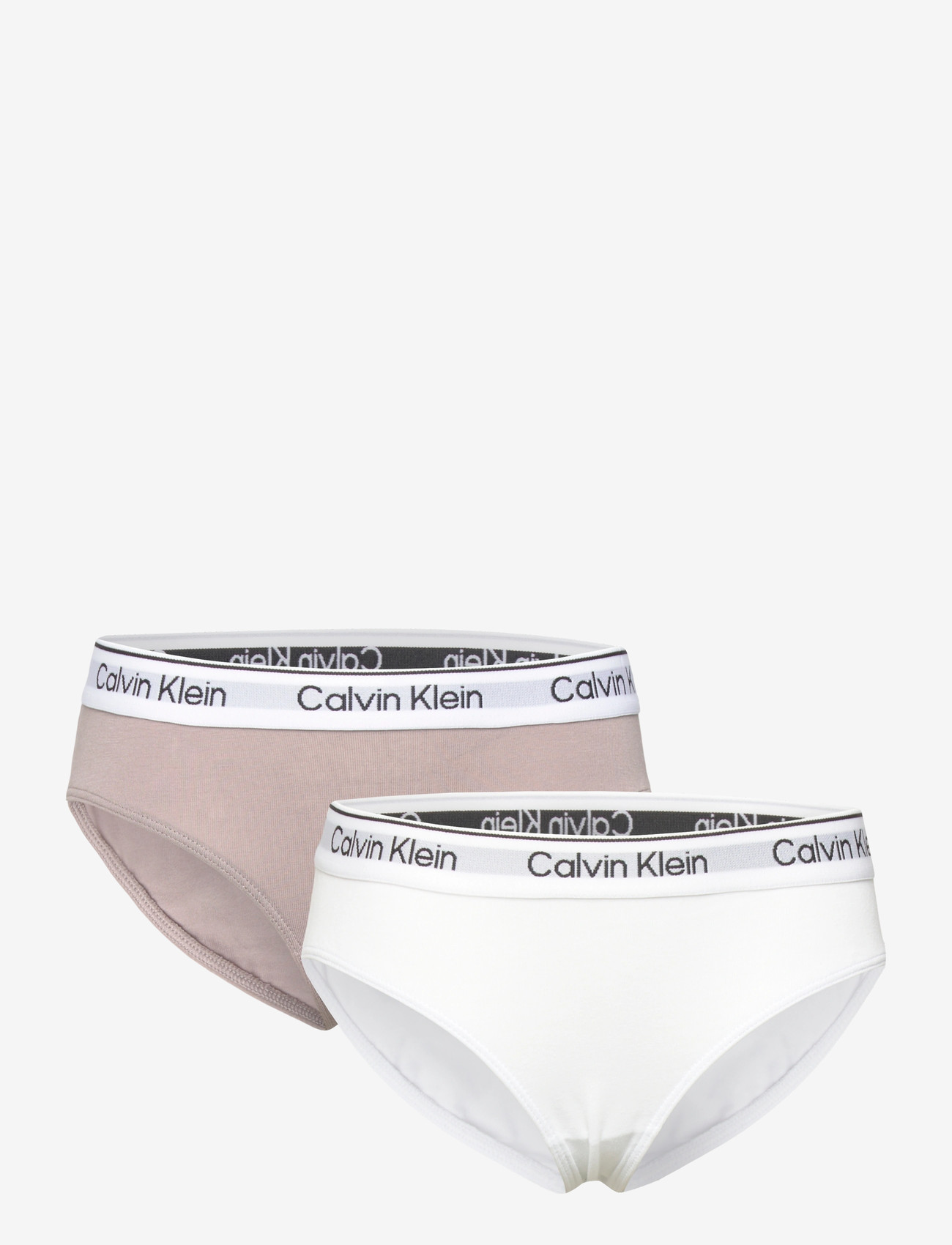 Calvin Klein - 2PK BIKINI - trosor - brightwhite dustedfox - 0