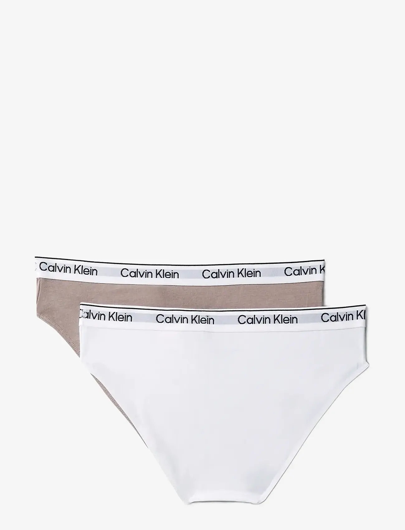 Calvin Klein - 2PK BIKINI - trosor - brightwhite dustedfox - 1