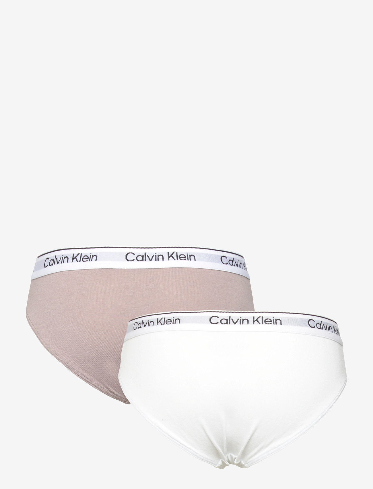 Calvin Klein - 2PK BIKINI - trosor - brightwhite dustedfox - 2