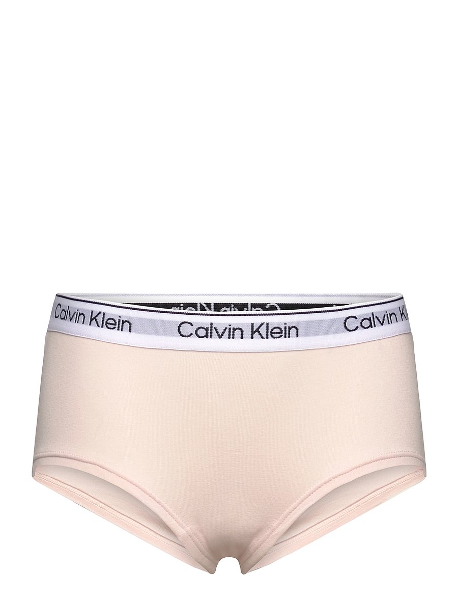 Calvin Klein - 2PK SHORTY - trusser - silverpeony greyheather - 2