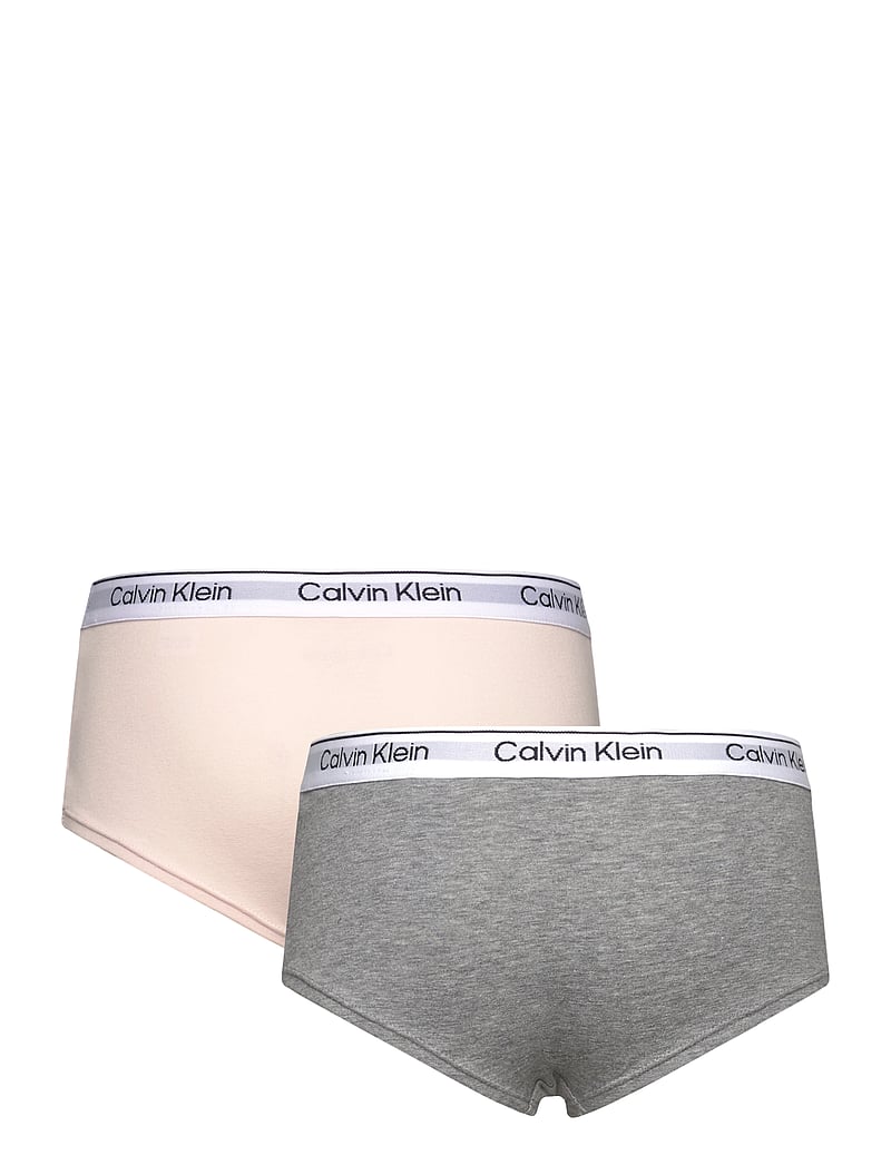Calvin Klein - 2PK SHORTY - panties - silverpeony greyheather - 1