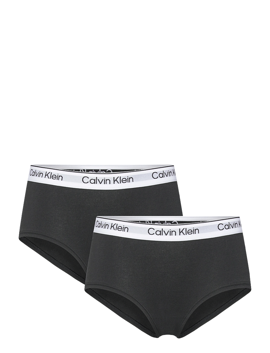 Calvin Klein - 2PK SHORTY - trusser - pvhblack pvhblack - 0