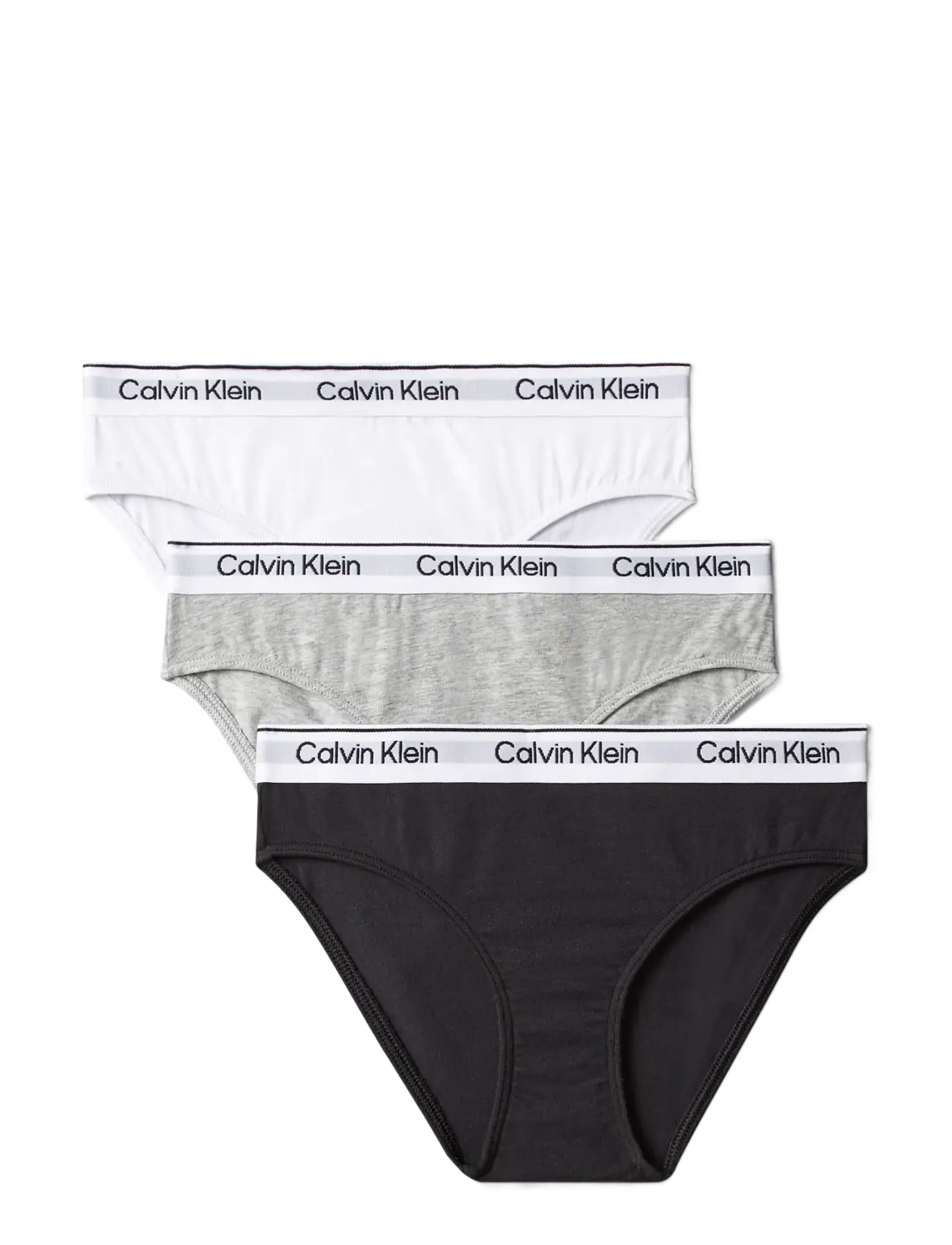 Calvin Klein 3PK BIKINI - Calvin Klein - BLK GRYHTR WHITE / black