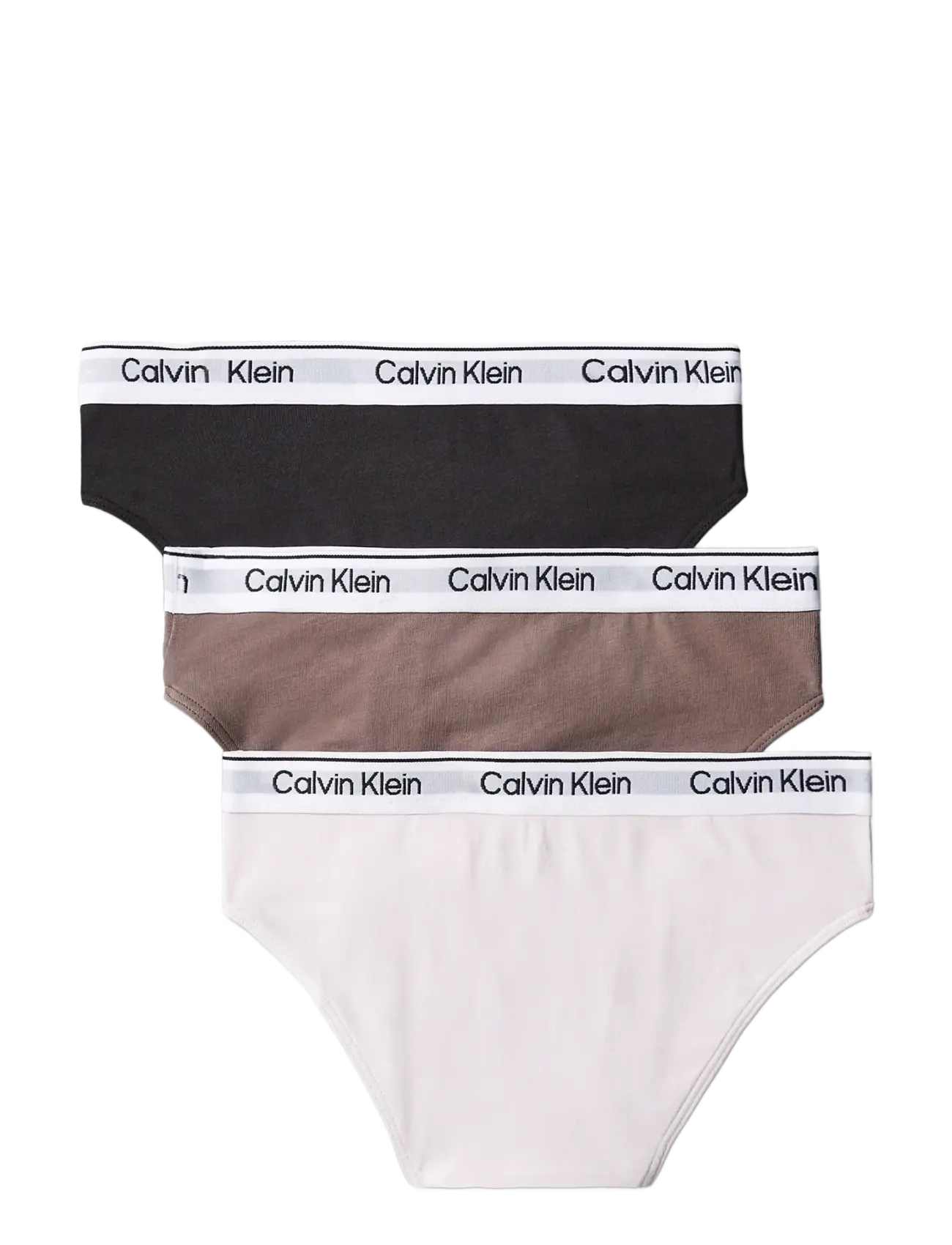 Calvin Klein - 3PK BIKINI - slips - blk iron orchidice - 1