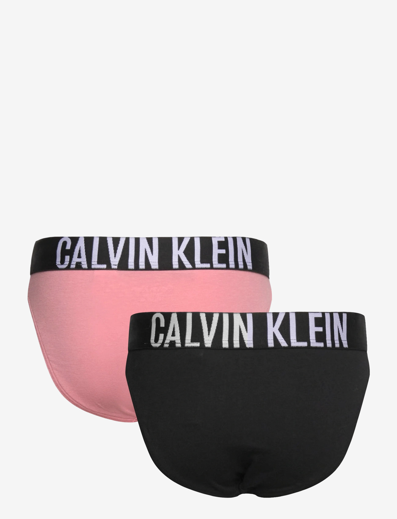 Calvin Klein - 2PK BIKINI - underdele - brandiedapricot/pvhblack - 2