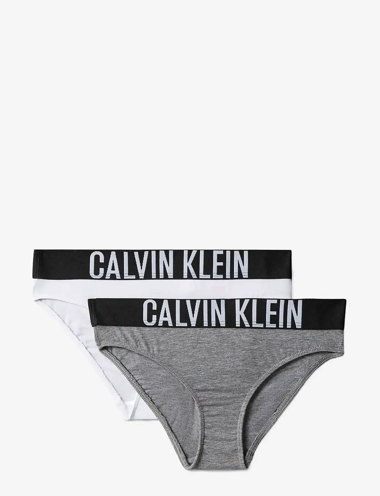 Calvin Klein - 2PK BIKINI - truser - greyhtr brightwhite - 0