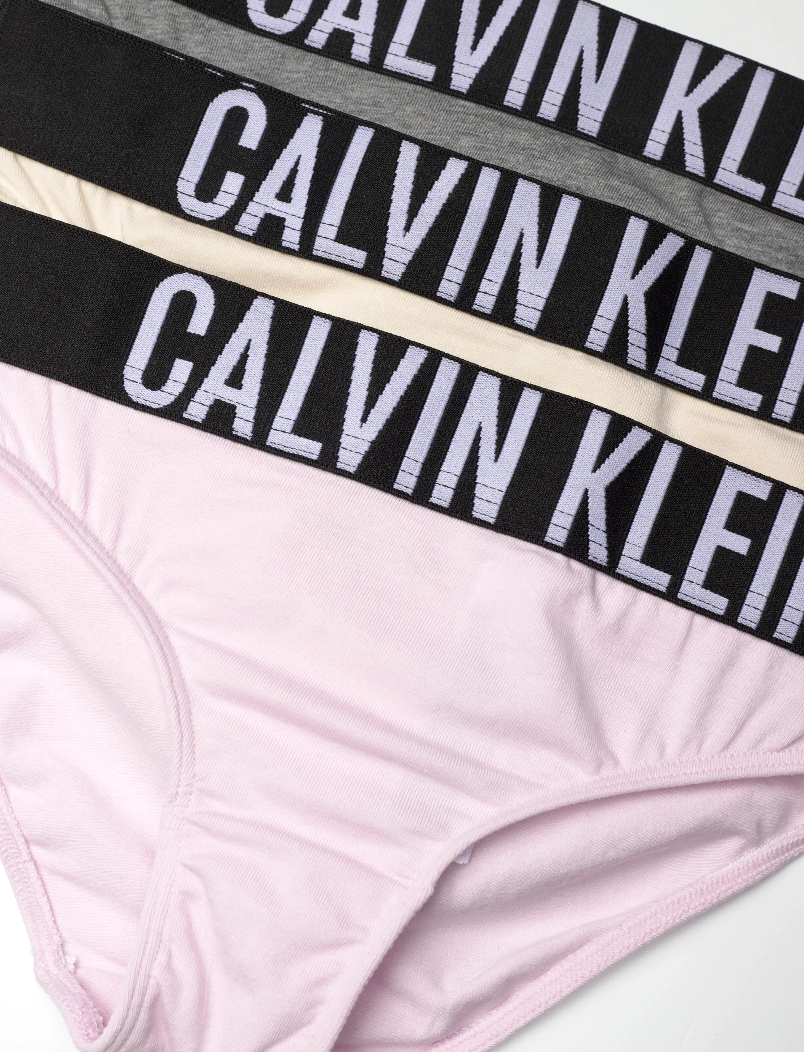 Calvin Klein - 3PK BIKINI - lightlilac/whitecapgray/greyheather - 1