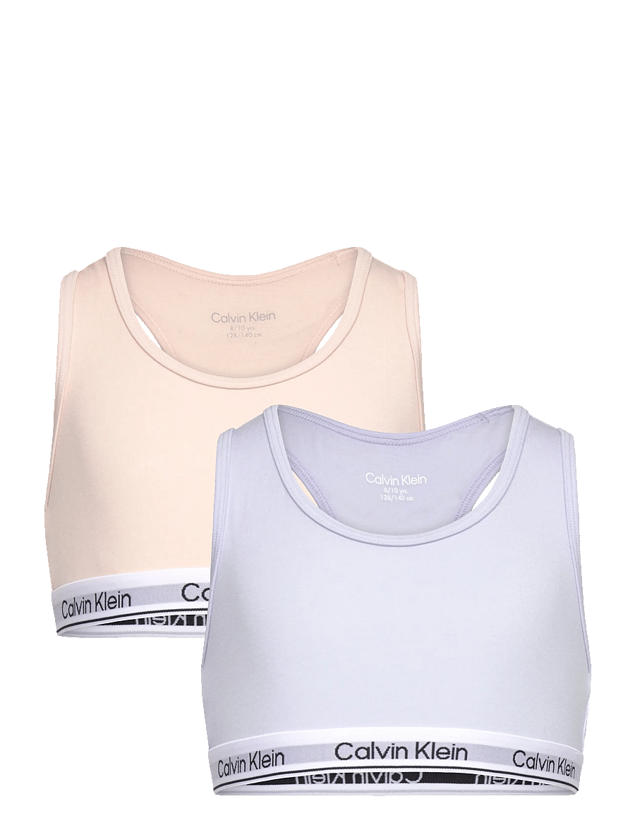 Calvin Klein - 2PK BRALETTE - topid - heavenlyiris silverpeony - 0