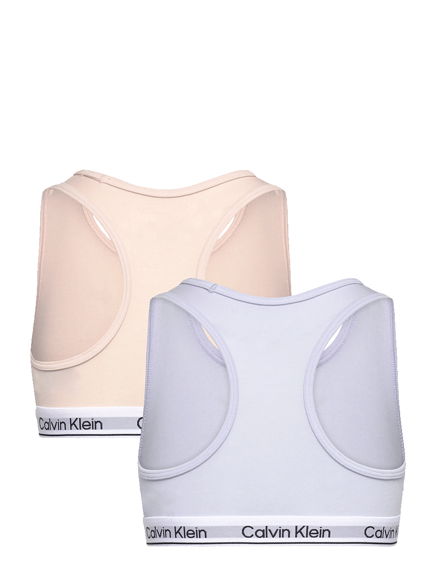 Calvin Klein - 2PK BRALETTE - topid - heavenlyiris silverpeony - 2