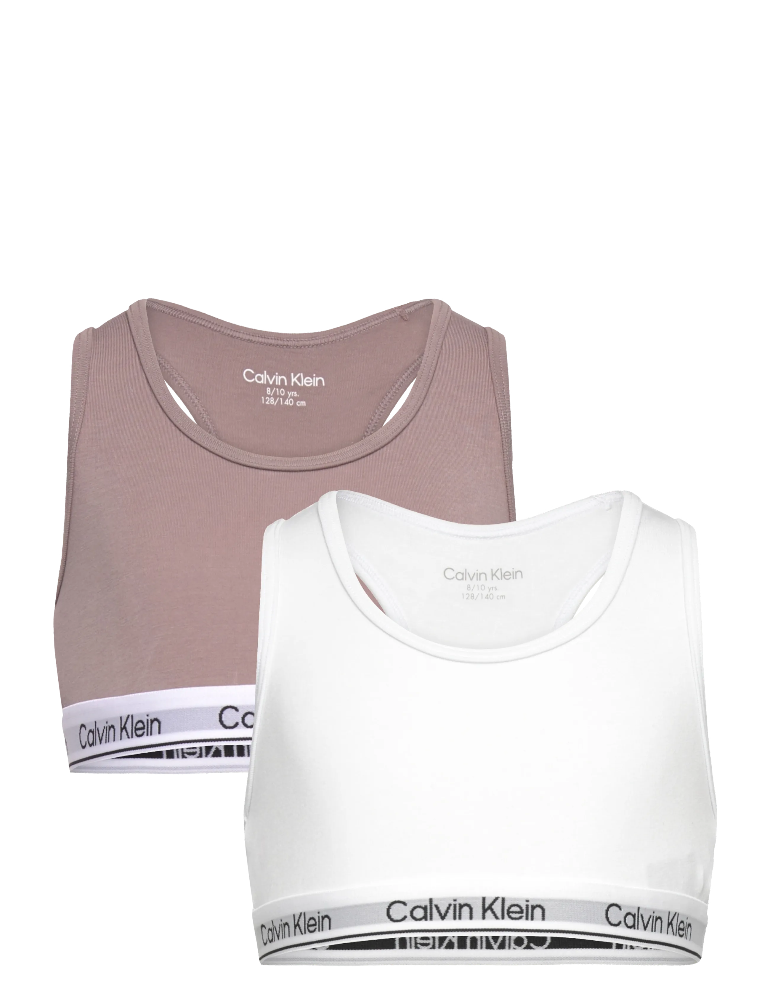 Calvin Klein 2PK BRALETTE - Undertøj - BRIGHTWHITE DUSTEDFOX / multi