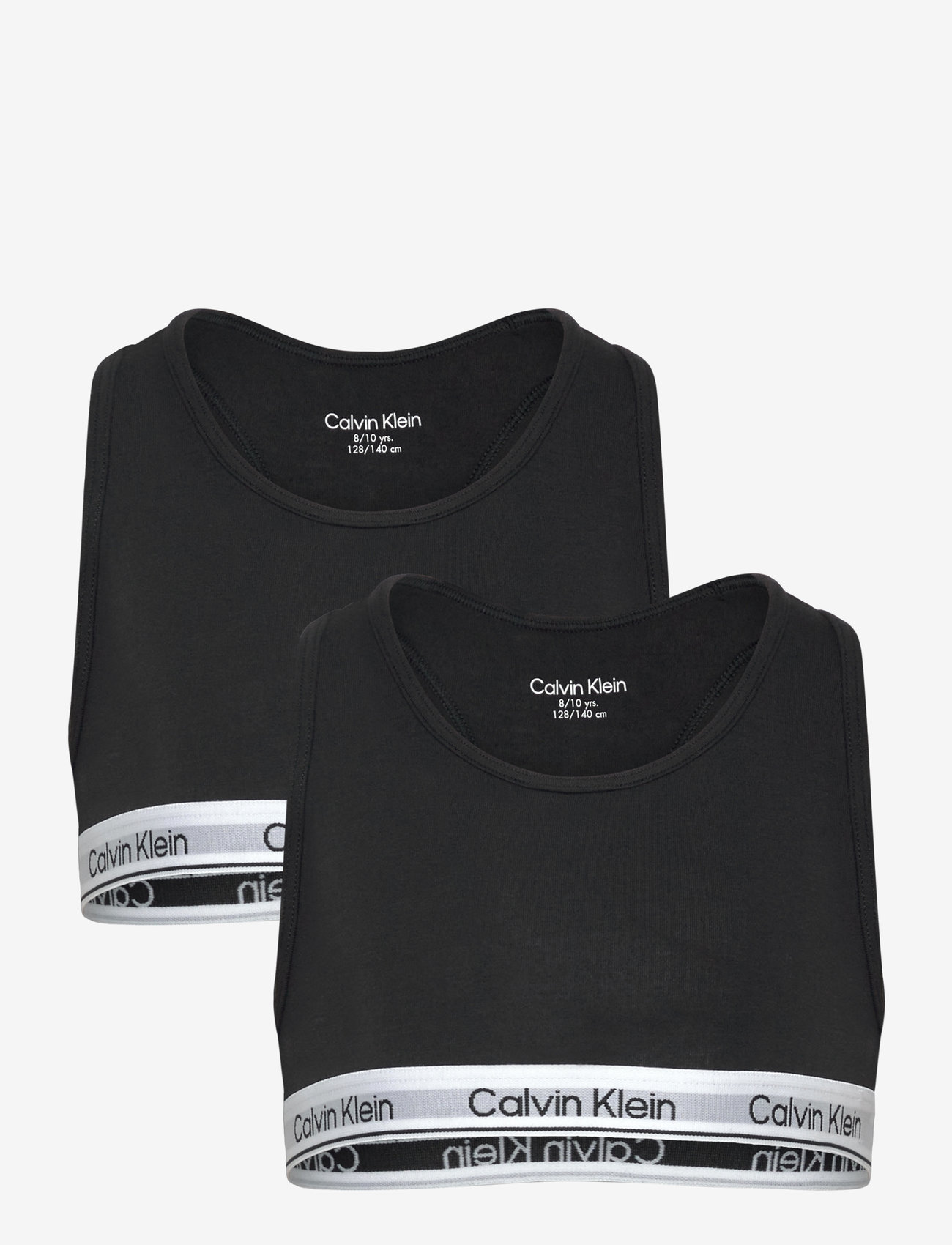 Calvin Klein - 2PK BRALETTE - overdele - pvhblack/pvhblack - 0