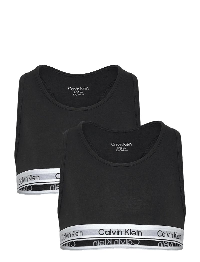 Calvin Klein - 2PK BRALETTE - overdele - pvhblack/pvhblack - 0