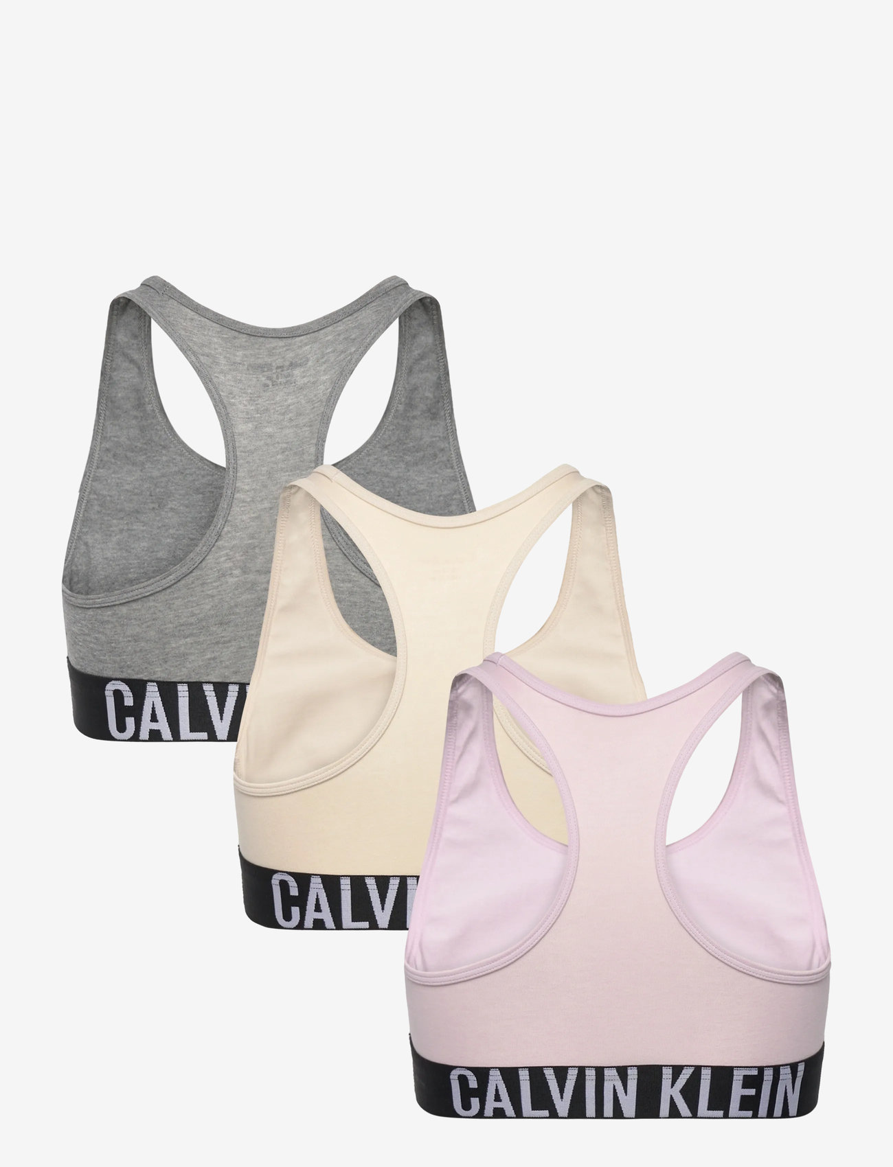 Calvin Klein - 3PK BRALETTE - bralette - lightlilac/whitecapgray/greyheather - 2
