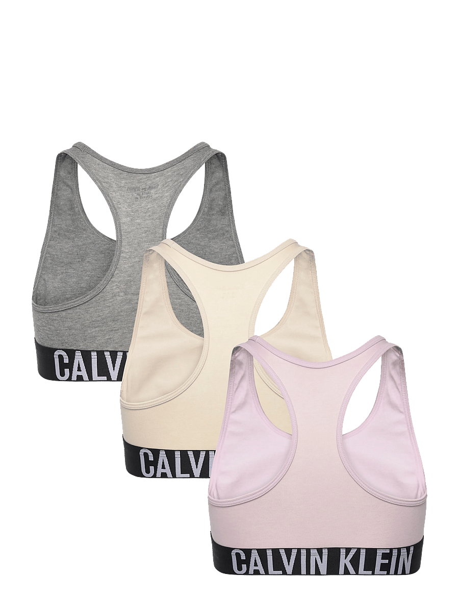 Calvin Klein - 3PK BRALETTE - bløde bh'er - lightlilac/whitecapgray/greyheather - 2