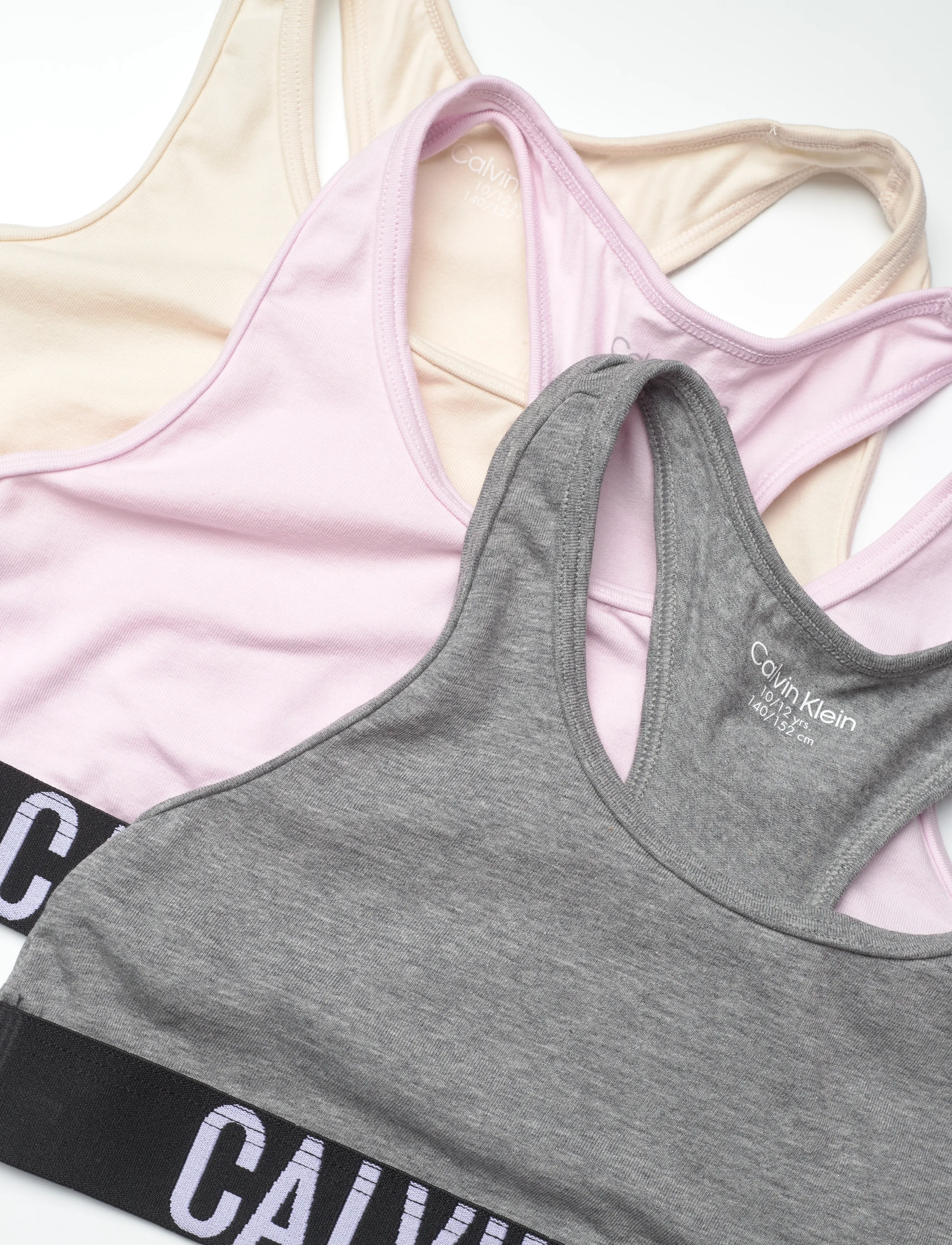 Calvin Klein - 3PK BRALETTE - bløde bh'er - lightlilac/whitecapgray/greyheather - 1