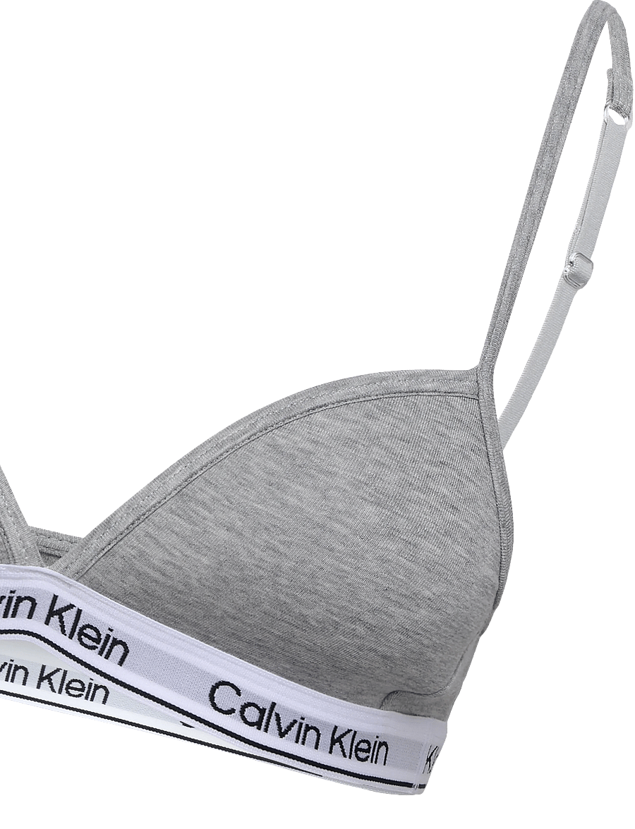 Calvin Klein - TRIANGLE - overdele - grey heather - 2