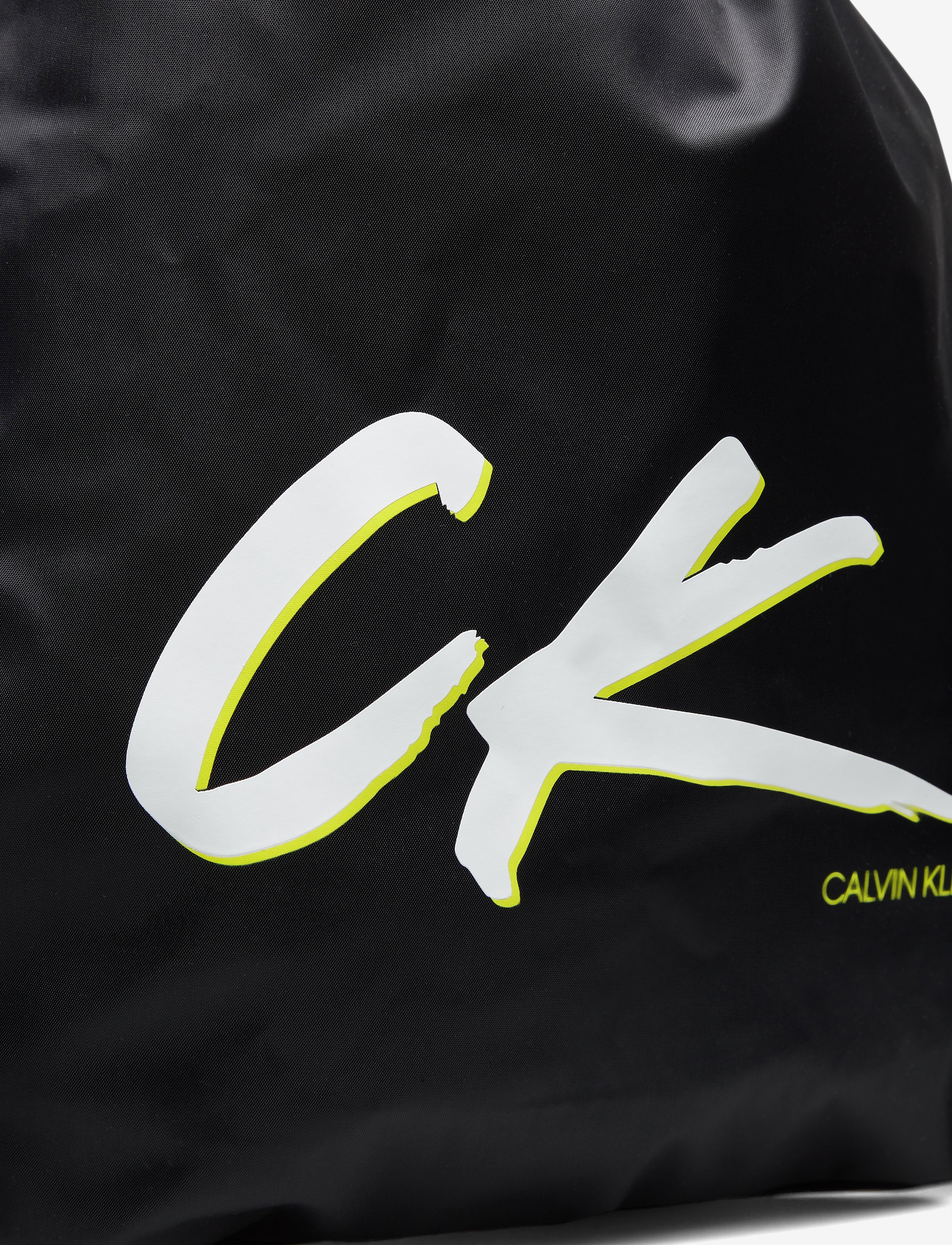 Calvin Klein - DRAWSTRING BACKPACK - pvh black - 3