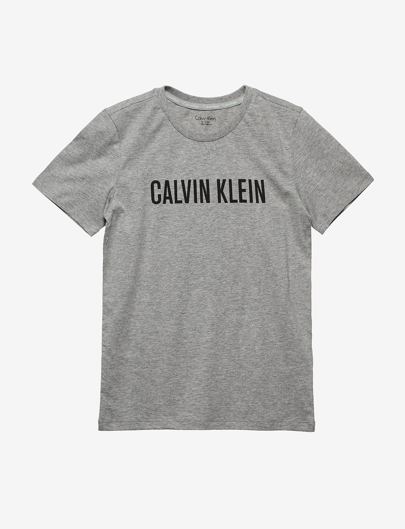 Calvin Klein - SS SINGLE TEE - grey heather - 0