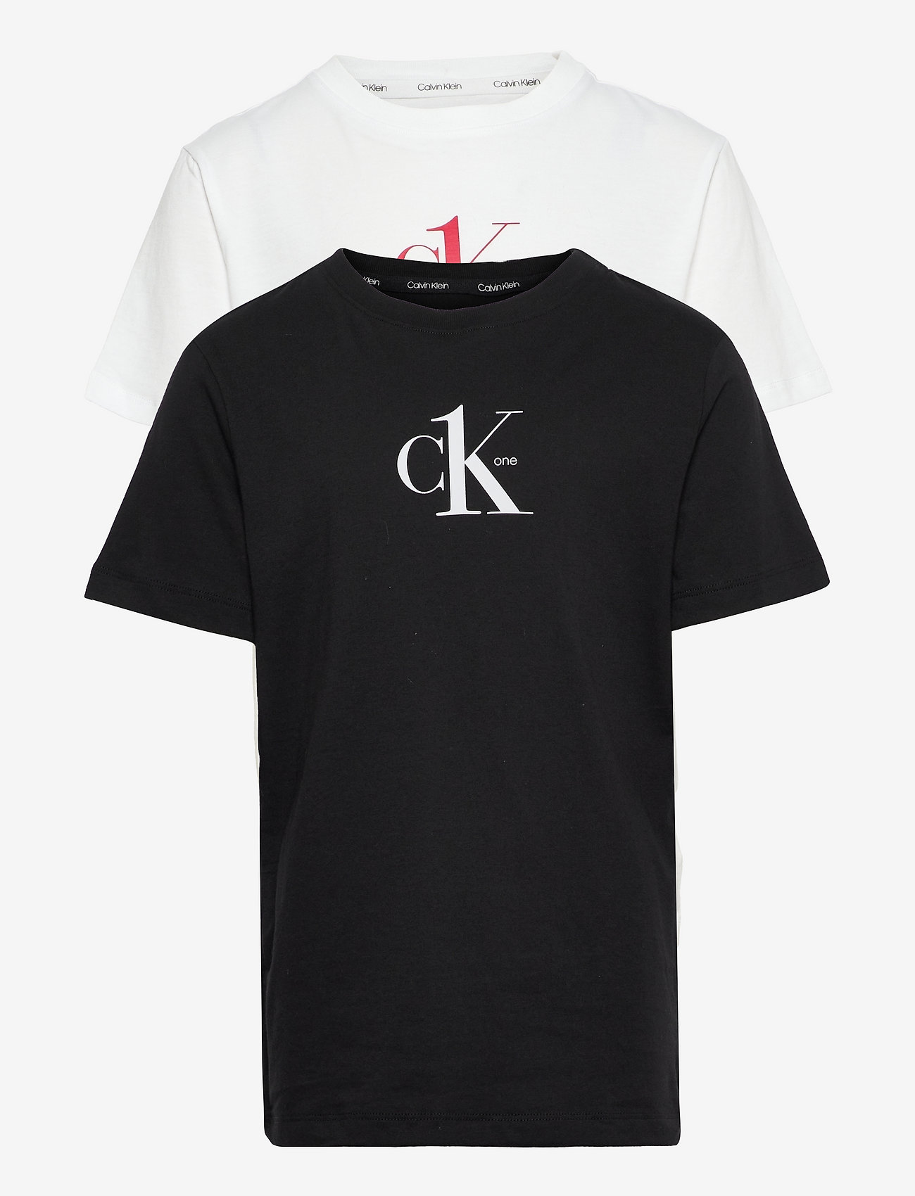 Calvin Klein - 2PK TEES - pvhblack/pvhwhite - 0