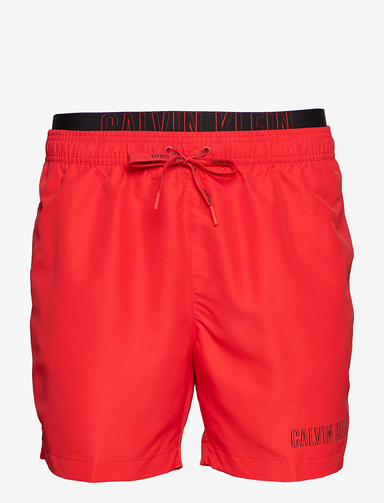 Calvin Klein - MEDIUM DOUBLE WAISTBAND - flame scarlet - 0