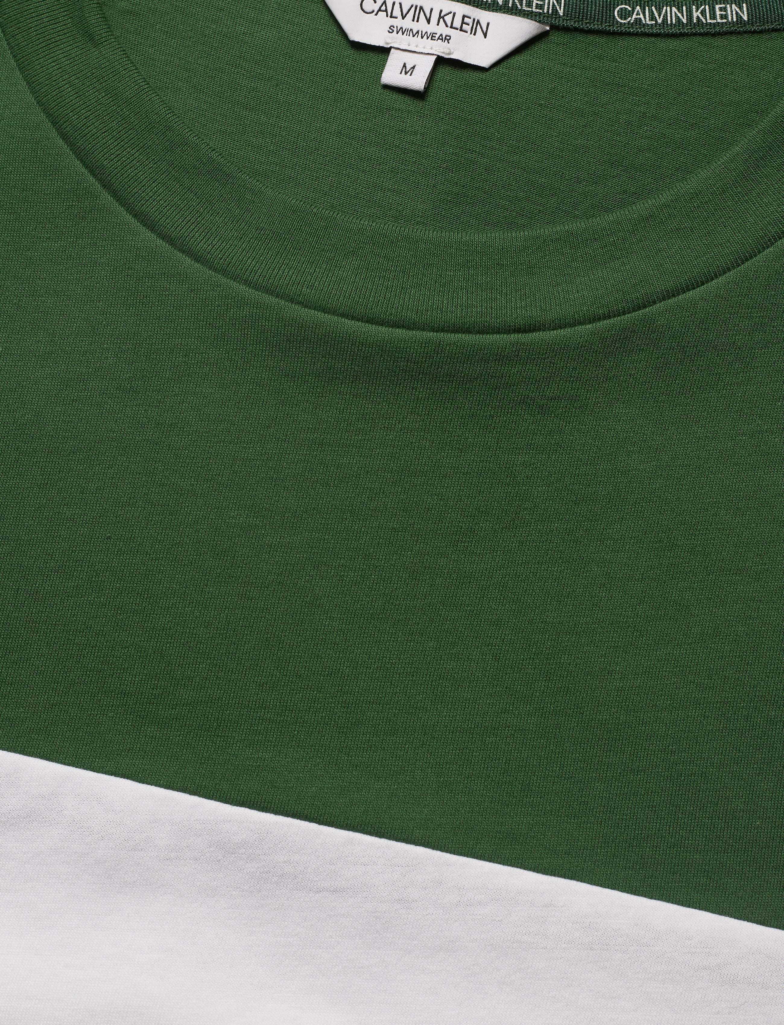 Calvin Klein - RELAXED CREW TEE - dark green - 2
