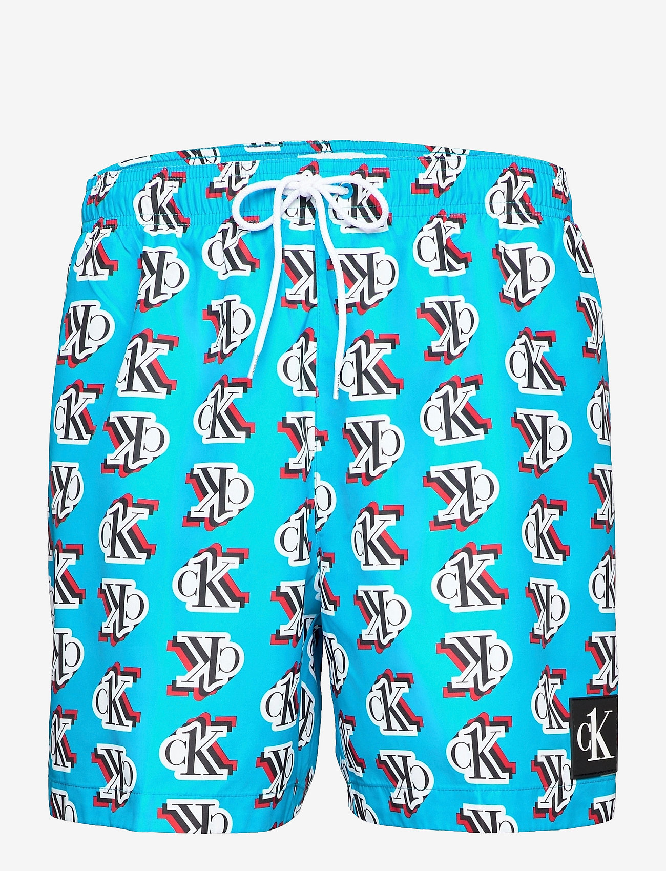 Calvin Klein - MEDIUM DRAWSTRING-PRINT - step up logo lexington blue - 0