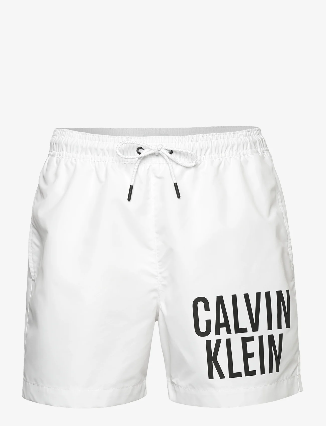 Calvin Klein - MEDIUM DRAWSTRING-NOS - badeshorts - pvh classic white - 0