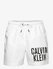 Calvin Klein - MEDIUM DRAWSTRING-NOS - badeshorts - pvh classic white - 0