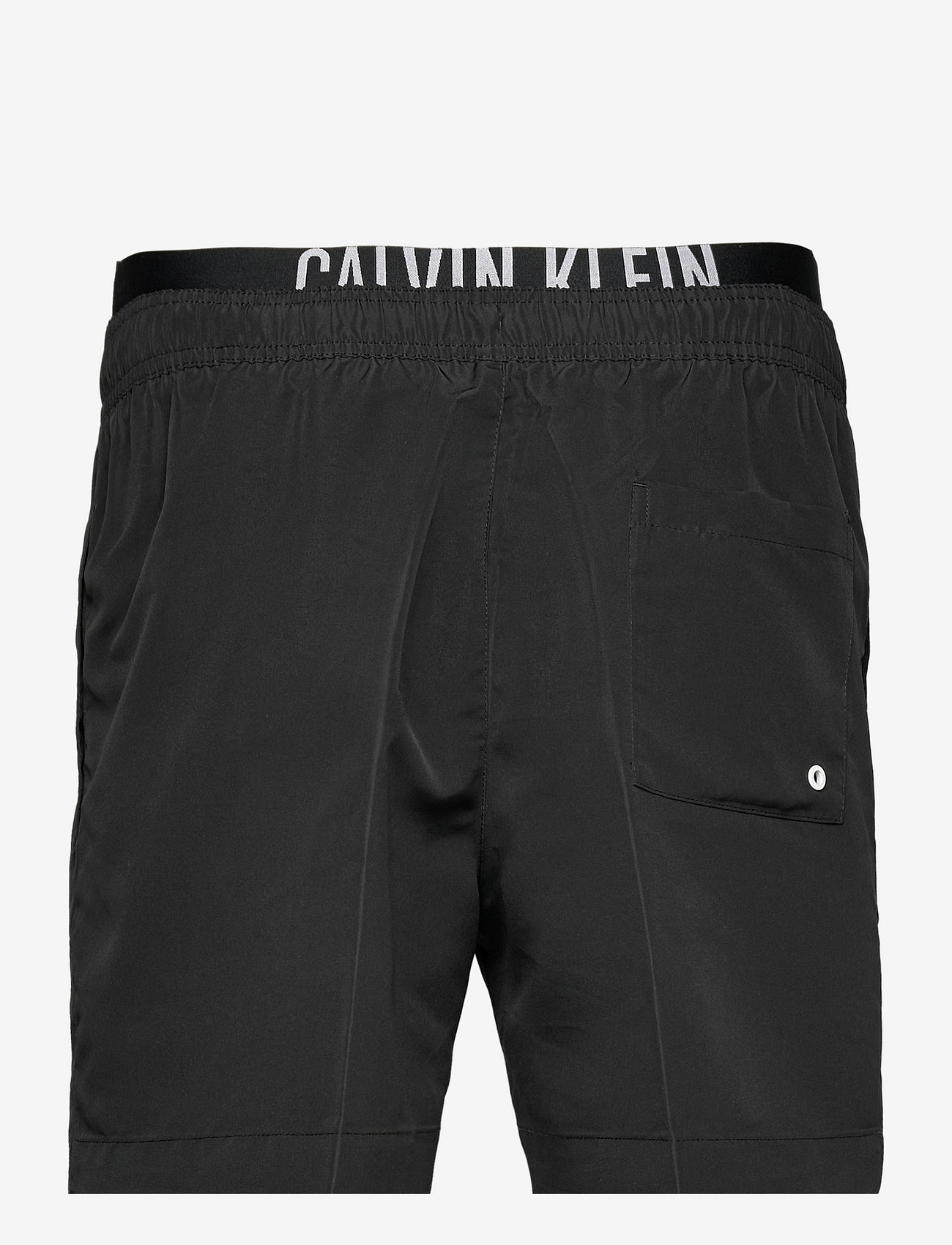 Calvin Klein - MEDIUM DOUBLE WB-NOS - swim shorts - pvh black - 1