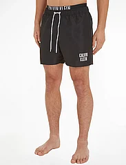 Calvin Klein - MEDIUM DOUBLE WB-NOS - swim shorts - pvh black - 3
