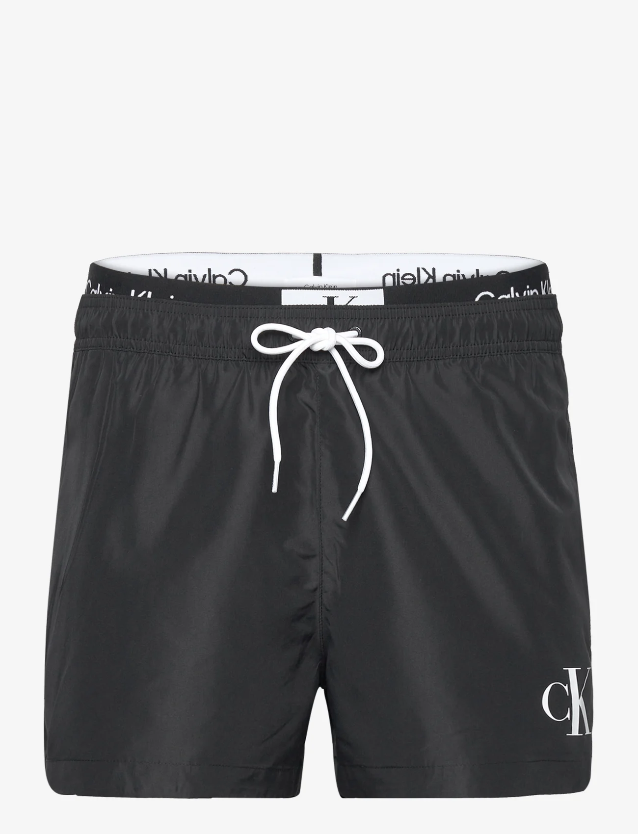 Calvin Klein - SHORT DOUBLE WB - swim shorts - pvh black - 0
