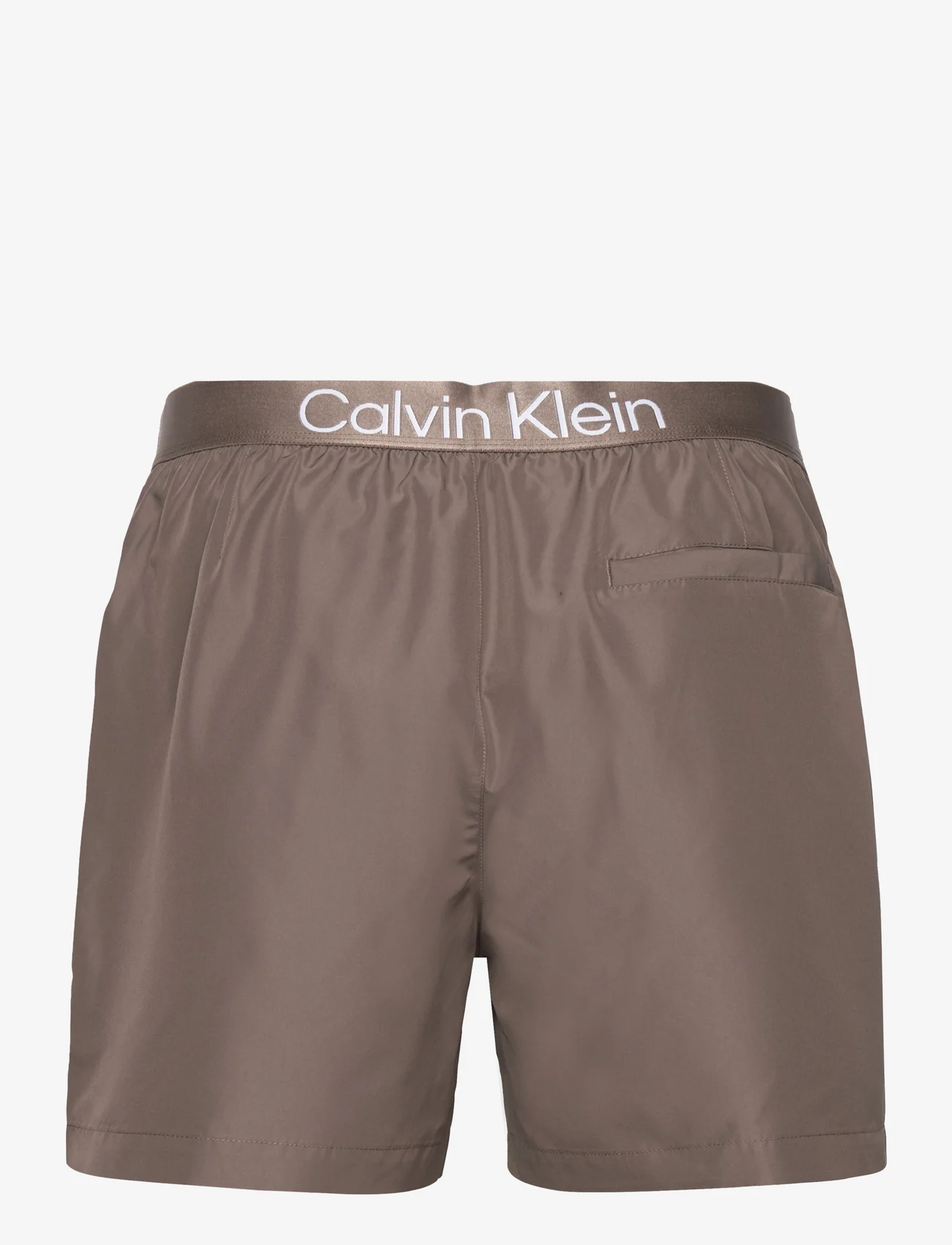 Calvin Klein - MEDIUM DRAWSTRING - szorty kąpielowe - rustic copper - 1