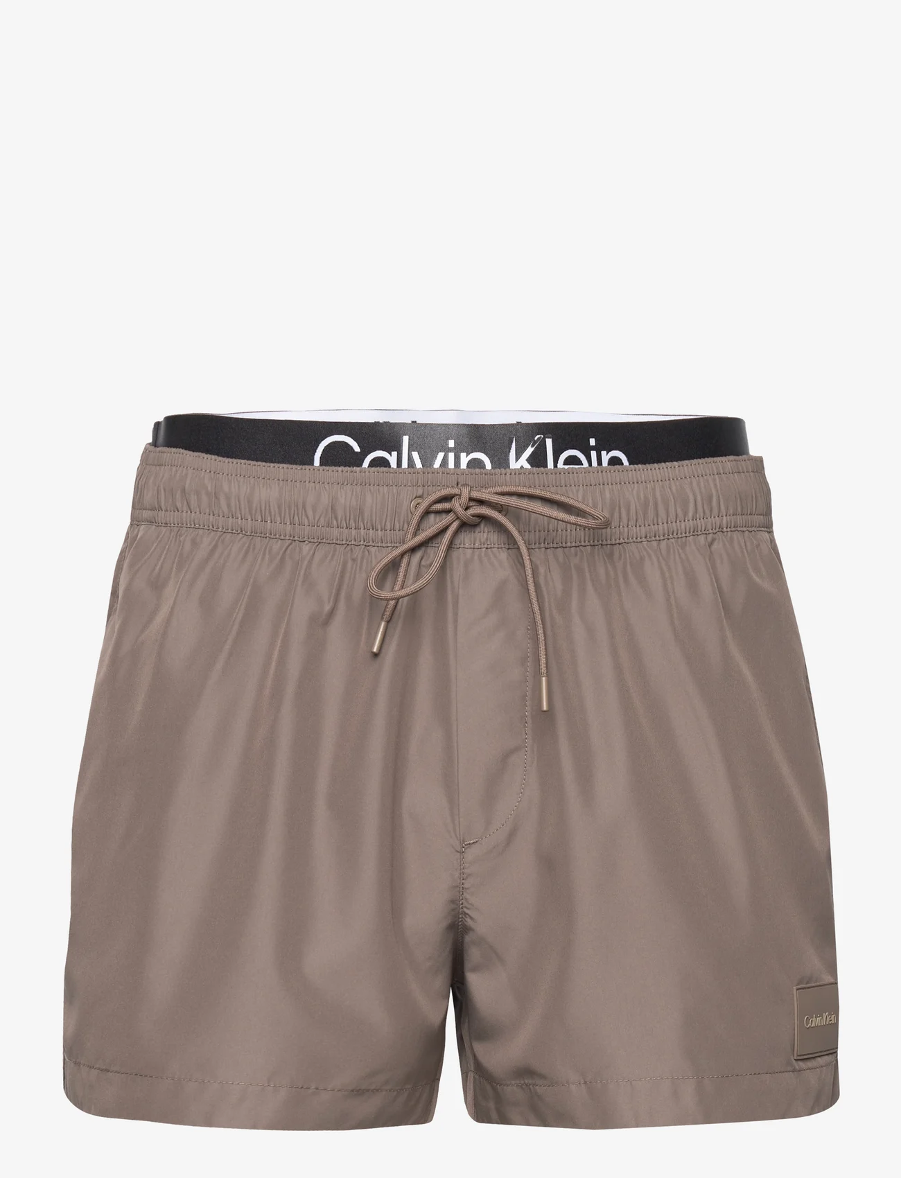 Calvin Klein - SHORT DOUBLE WB - badebukser - rustic copper - 0