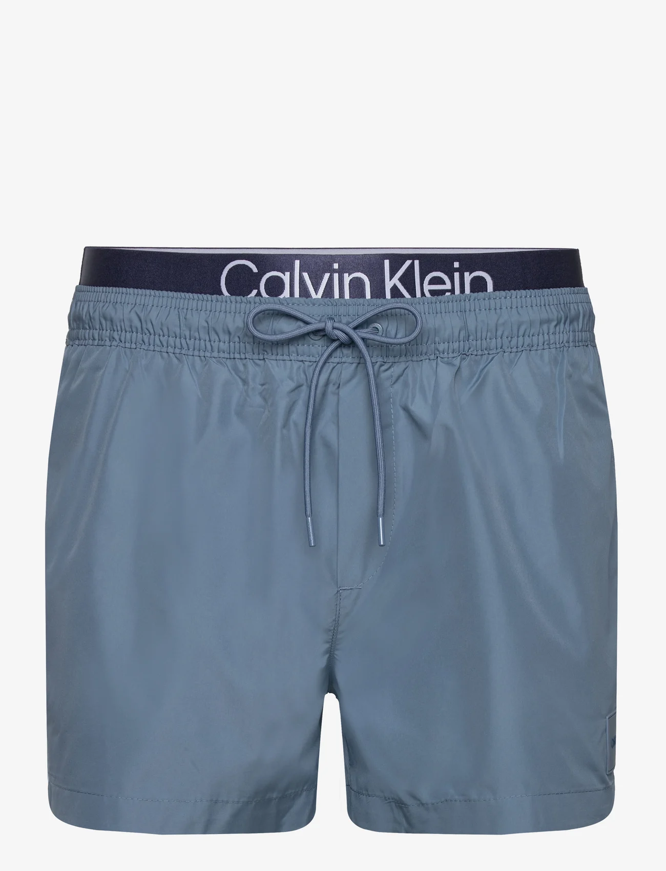 Calvin Klein - SHORT DOUBLE WAISTBAND - uimashortsit - muted cerulean - 0